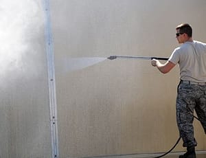 an electric power washer